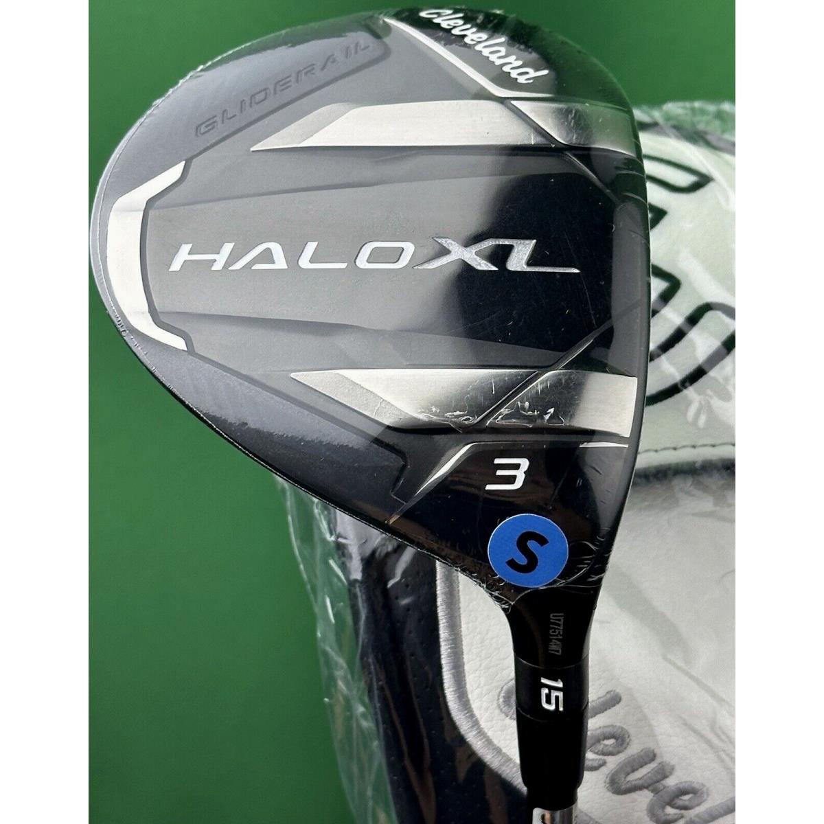 Cleveland 2024 Halo XL Fairway 3-Wood 15 Stiff Flex Tensei AV Blue 91419