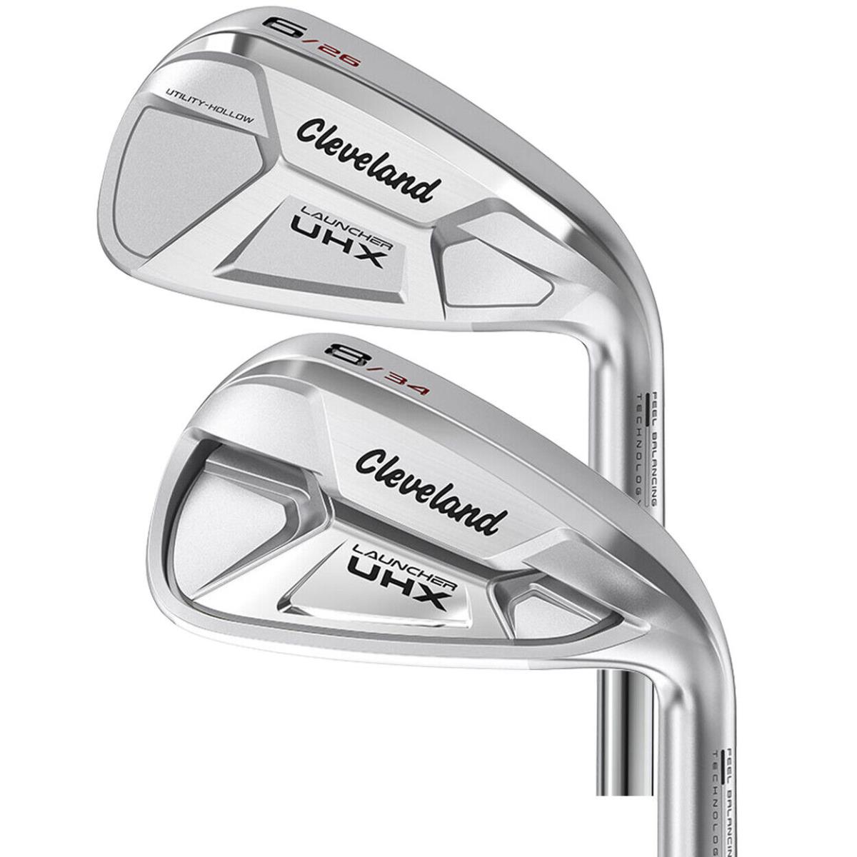 Cleveland Golf Clubs Men`s Launcher Uhx Iron Set 4-PW