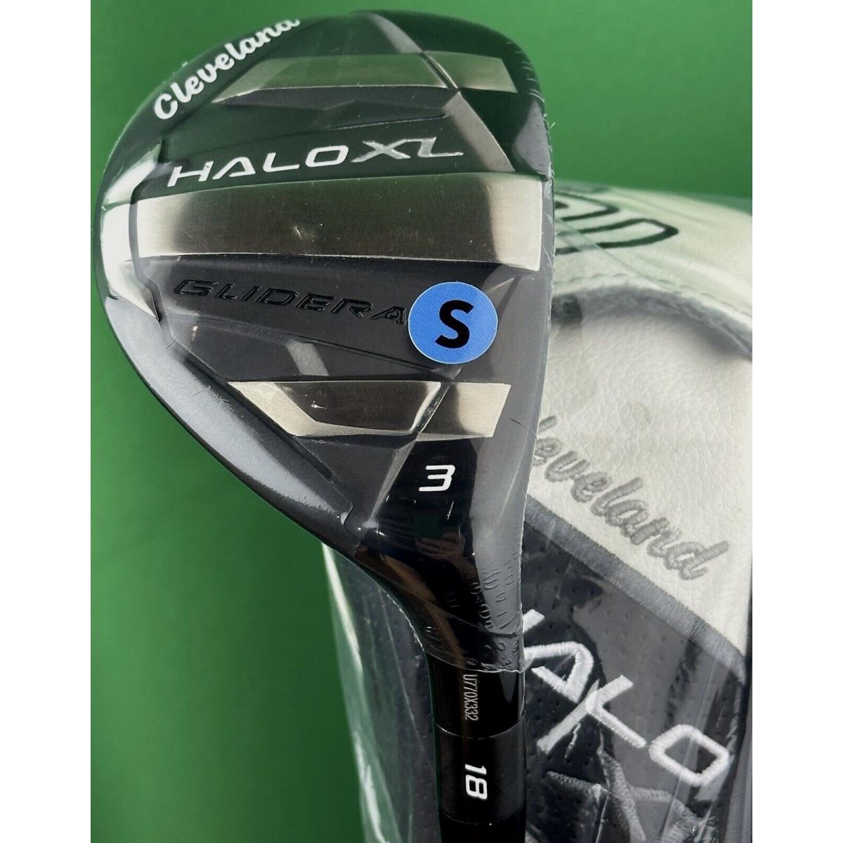 Cleveland Halo XL Rescue 3-Hybrid 18 Stiff Flex Tensei AV Blue 91437