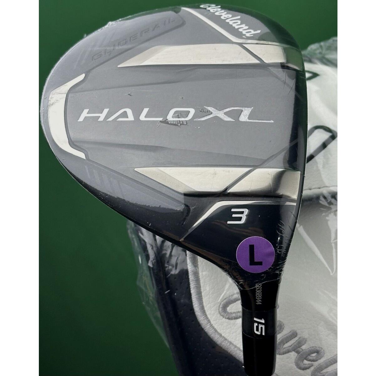 Cleveland Womens Halo XL Fairway 3-Wood 15 Aldila Ascent 40 L-flex 91431