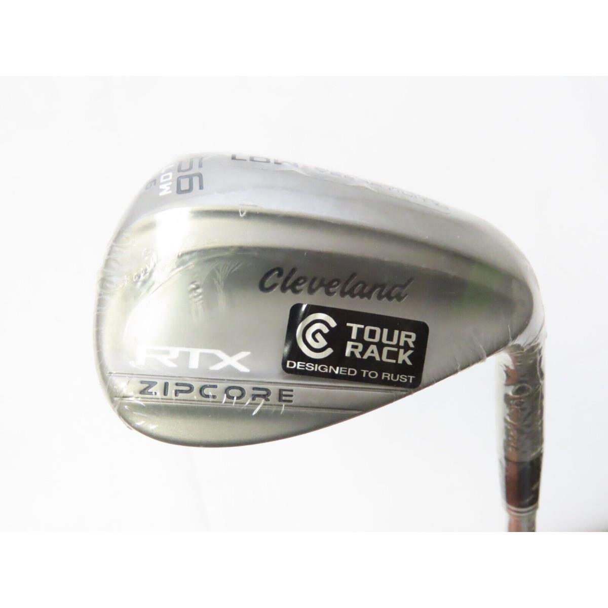 Cleveland Rtx Zipcore Tour Rack Raw 56.06 Sand Wedge Dynamic Gold Steel