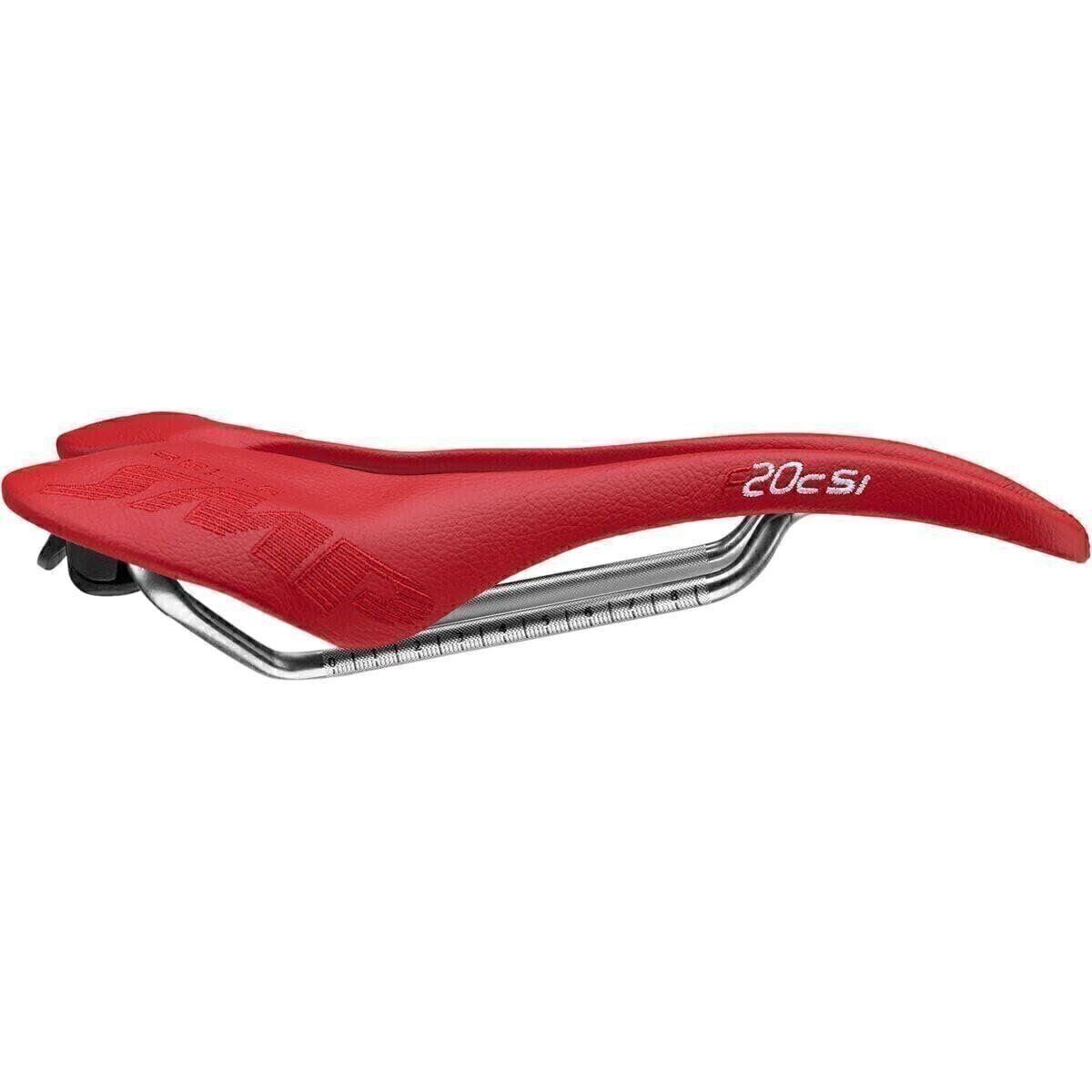 Selle Smp F20c S.i. Bike Saddle Red Bicycle Seat 135mm