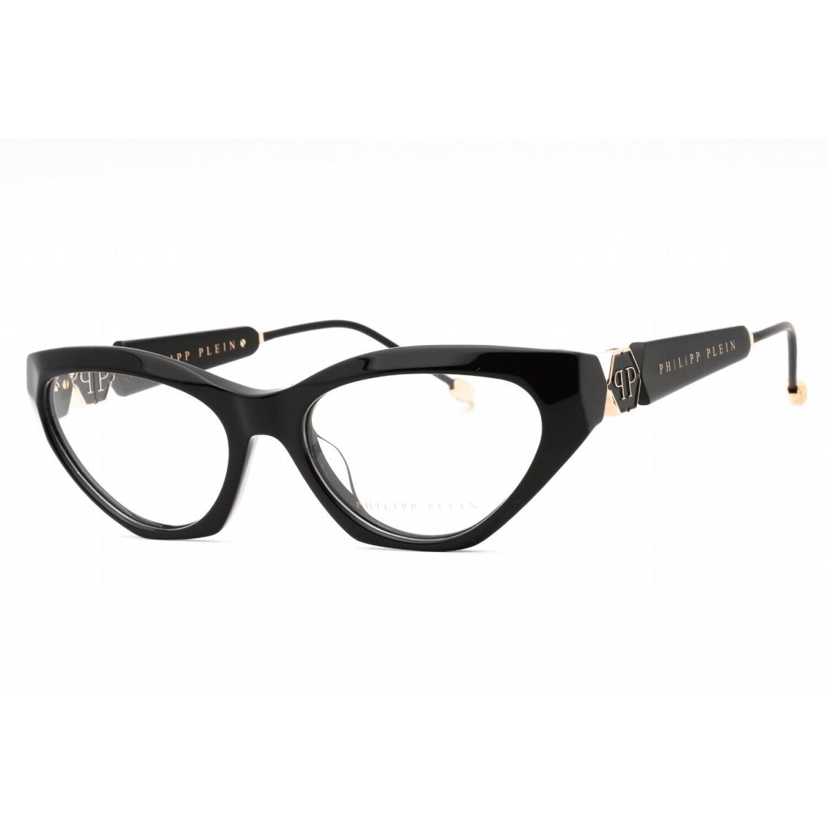 Philipp Plein VPP069S-0700 Shiny Black Eyeglasses