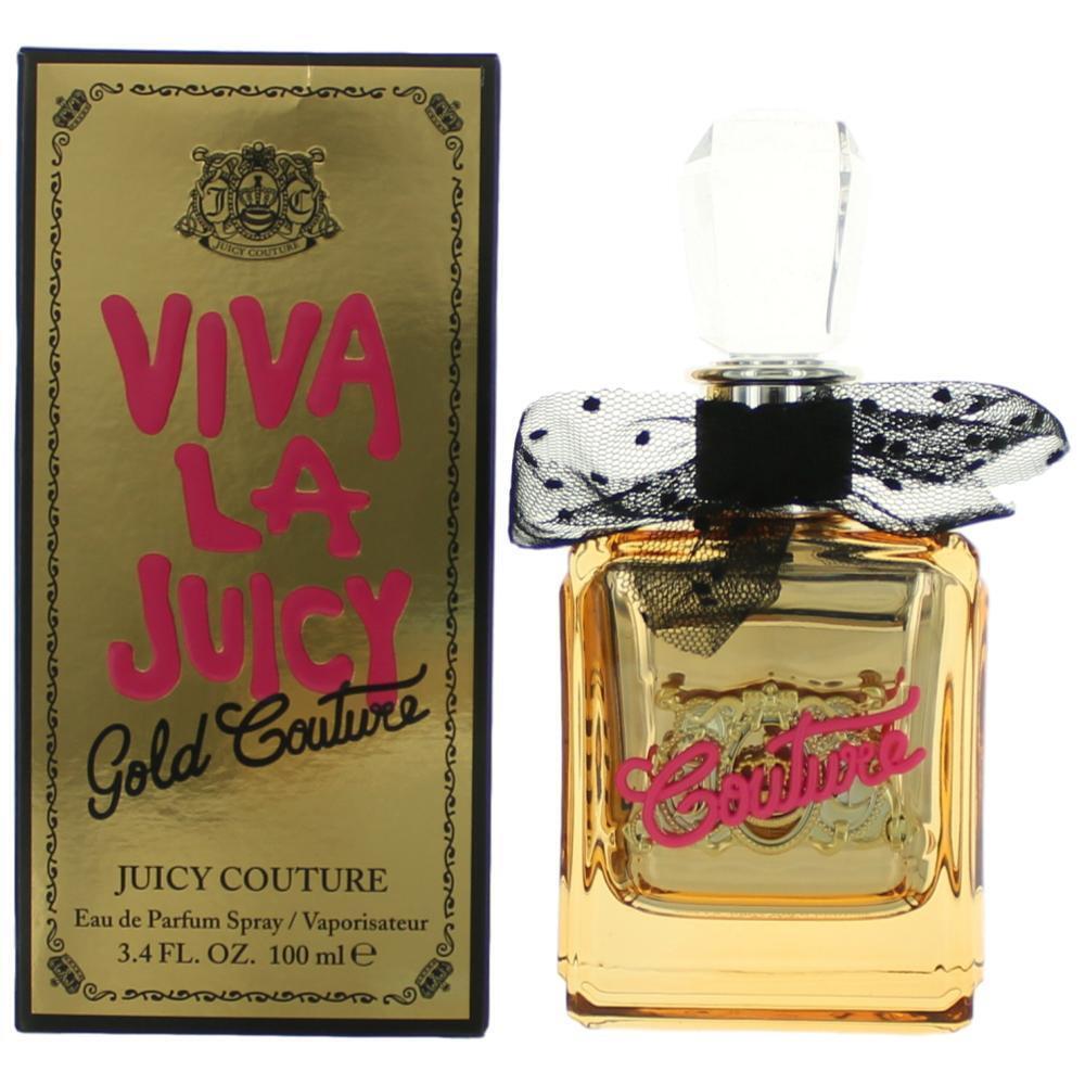 Viva La Juicy Gold Couture By Juicy Couture 3.4 Oz Edp Spray Women