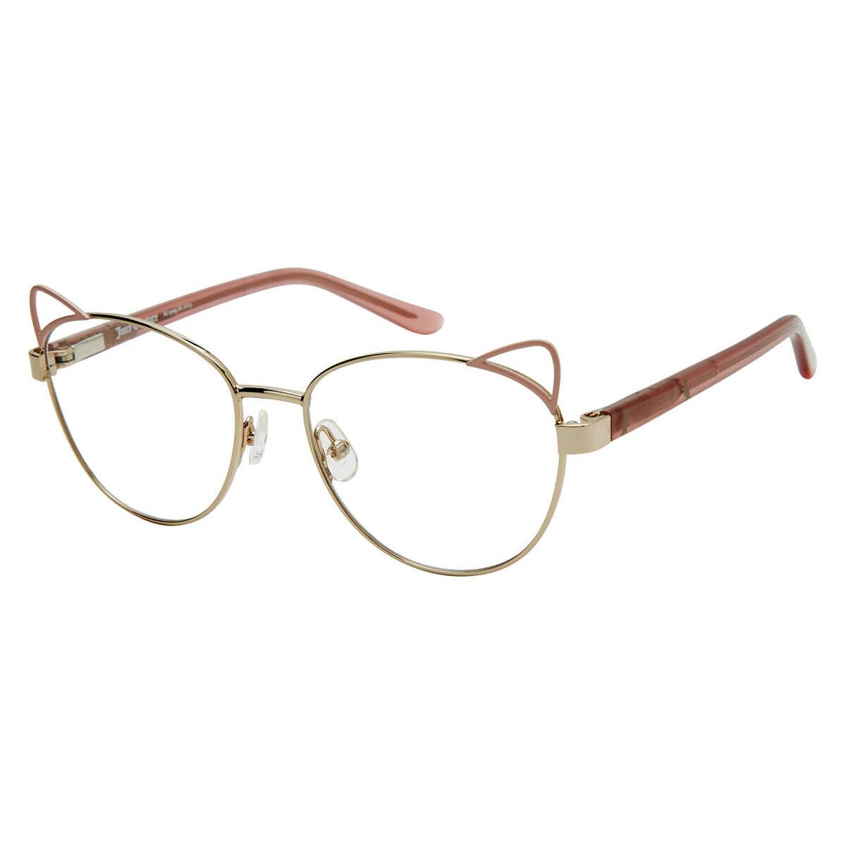 Juicy Couture JU 959 Eyeglasses Kids Gold Pink 48mm