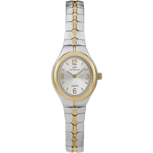 Viewpoint by Timex CC3D83200 Women`s Two-tone Stainless Steel Expansion Band Wat