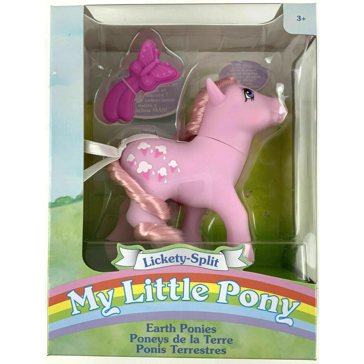 My Little Pony Earth - 35th Anniversary 1980s G1 Mlp Retro Classic Comb Box Lickety-Split