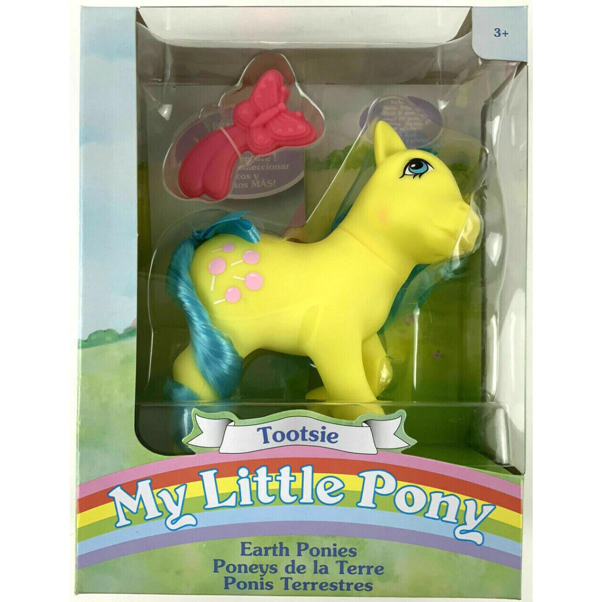 My Little Pony Earth - 35th Anniversary 1980s G1 Mlp Retro Classic Comb Box Tootsie