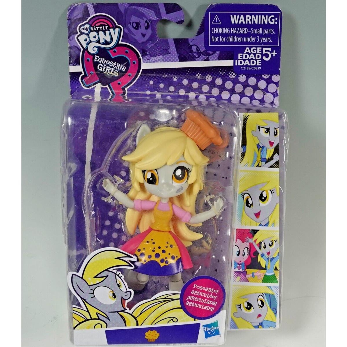 My Little Pony Equestria Girls Mini Derpy Muffin Poseable Fantasy Scene Rare