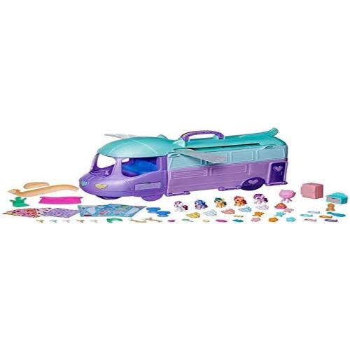 My Little Pony Playset Mini World Magic Mare Stream Buildable Trailer