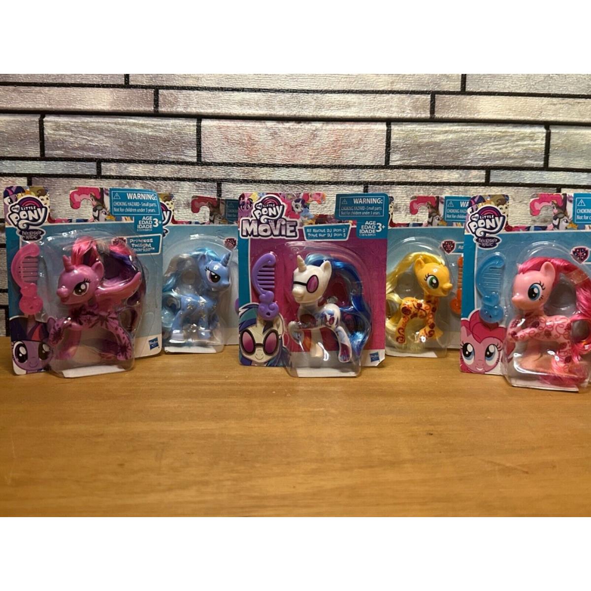 My Little Pony Movie Friendship is Magic Figure 5x Lot We Ship Daily Usps