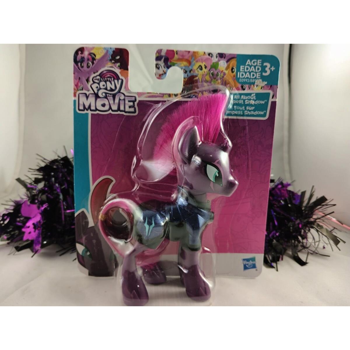 My Little Pony My Little Pony The Movie All About Tempest Shadow Rare Htf