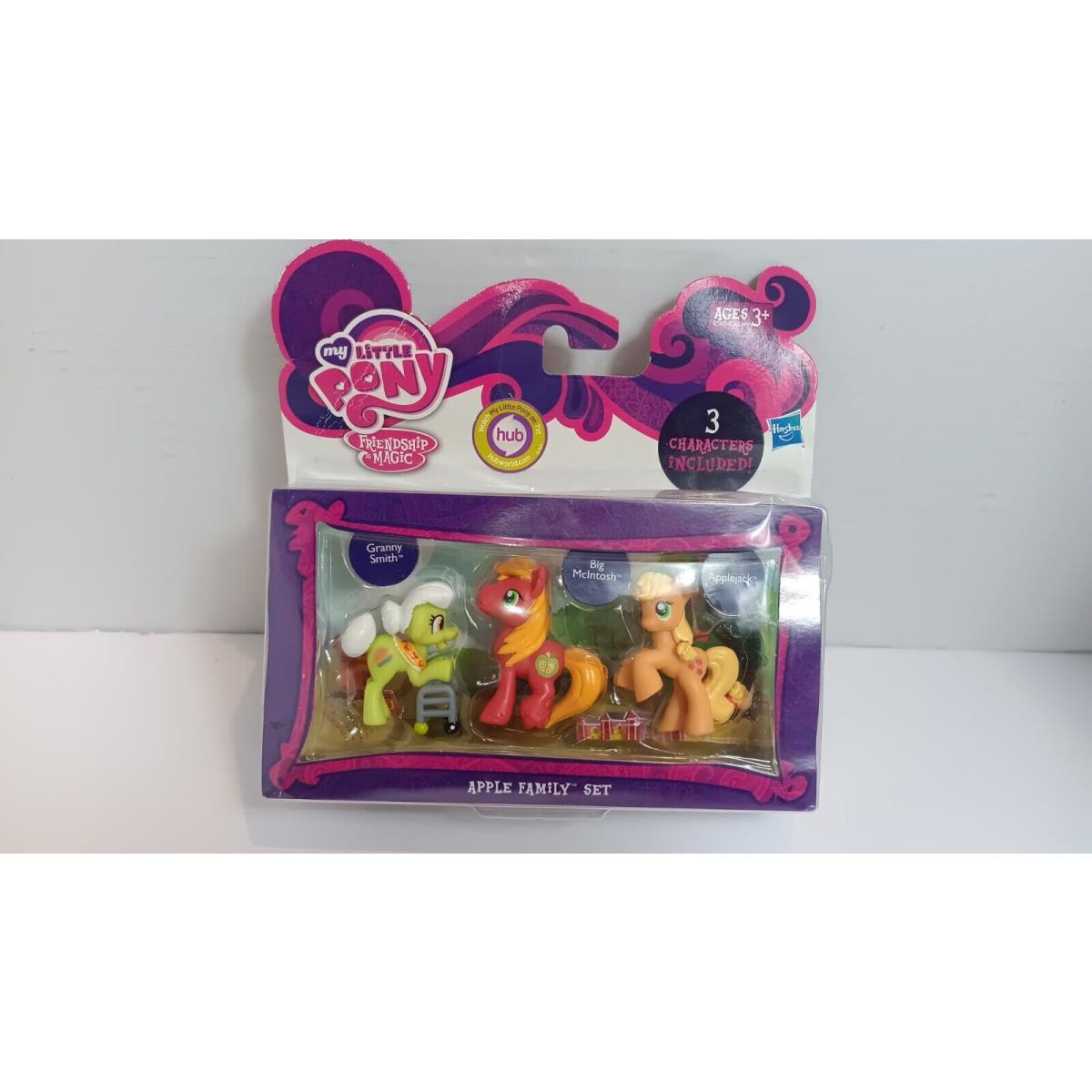 My Little Pony G4 Apple Family Set Blind Bag Mini Figures 2011