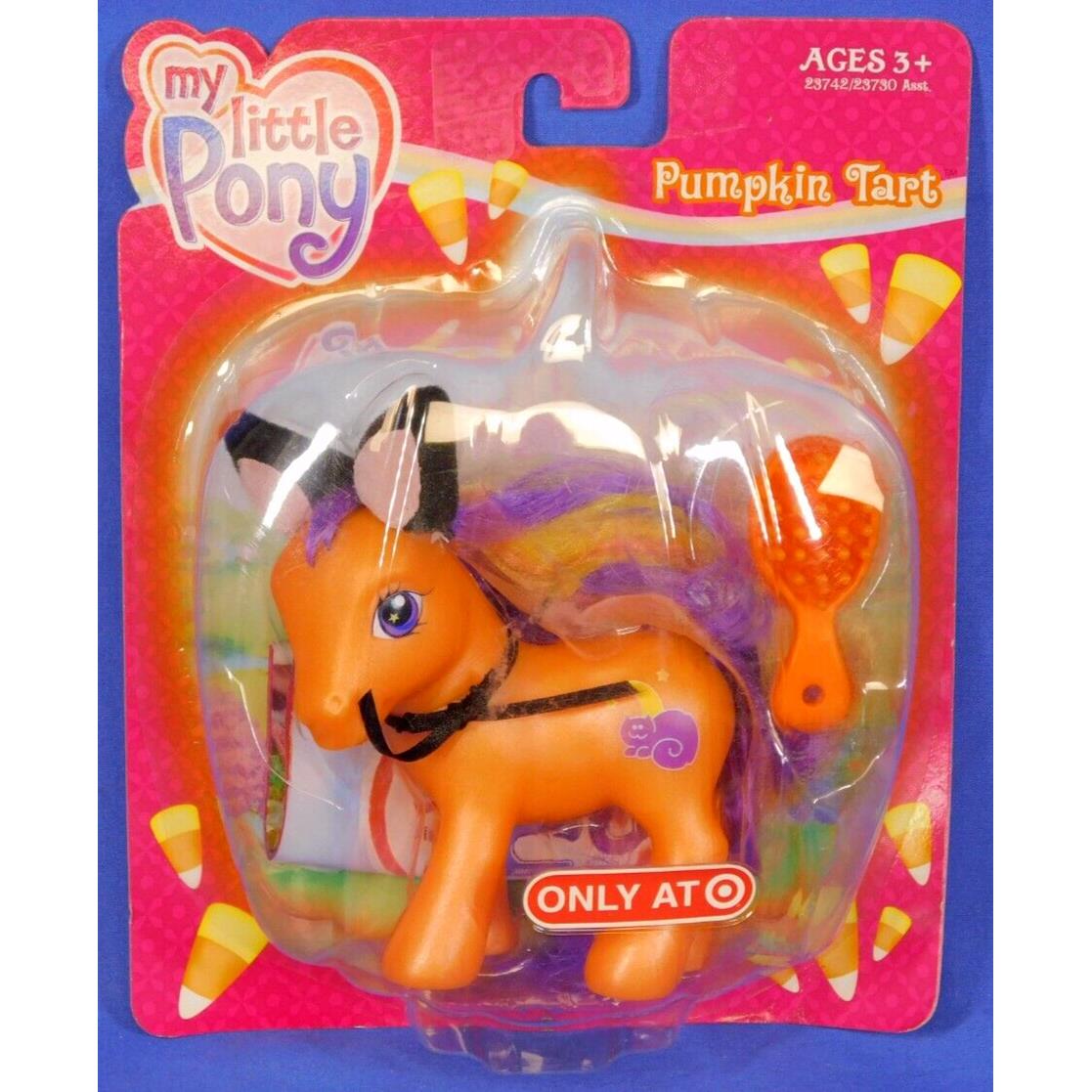 MY Little Pony G3 Pumpkin Tart Halloween Mlp 2006 Target Rare