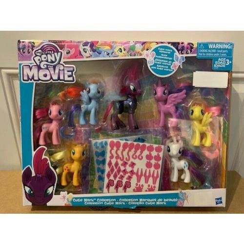 My Little Pony The Movie Cutie Mark Collection Exclusive Figure 7-Pack Set