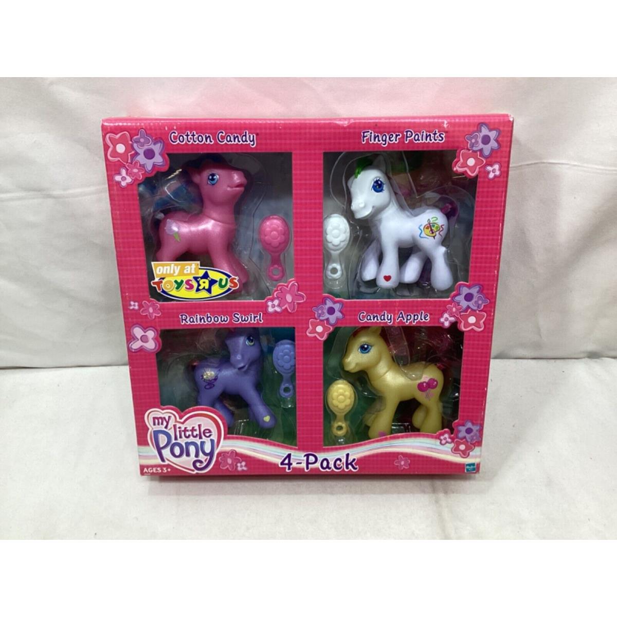 2005 My Little Pony 4 Pack Gift Set Toys R Us Exclusive Boxed Freeshp