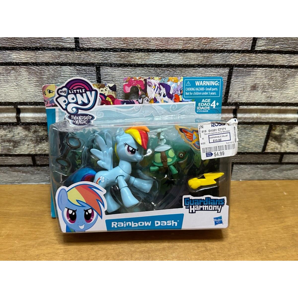 My Little Pony Guardians Of Harmony Rainbowdash Figure Toy Free Quikship