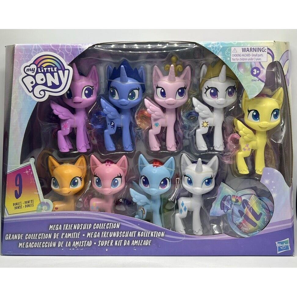 2020 Hasbro My Little Pony Mega Friendship Collection Includes 9 Ponies