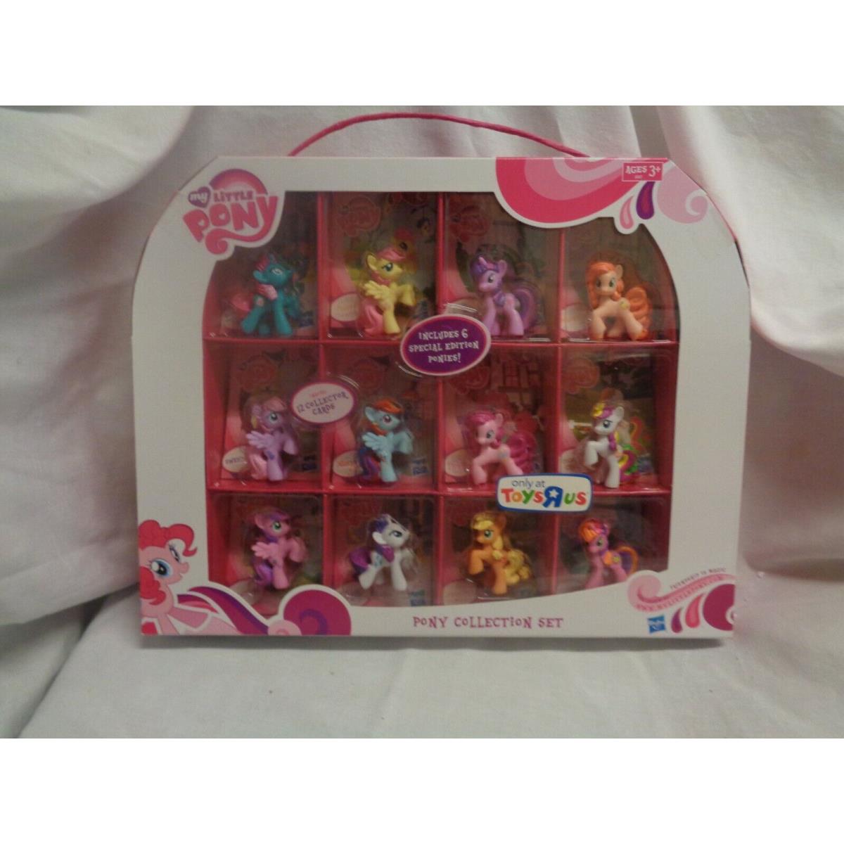 My Little Pony 12 Figure Collection Set 6 Special Edition Toys r Us Exclusive