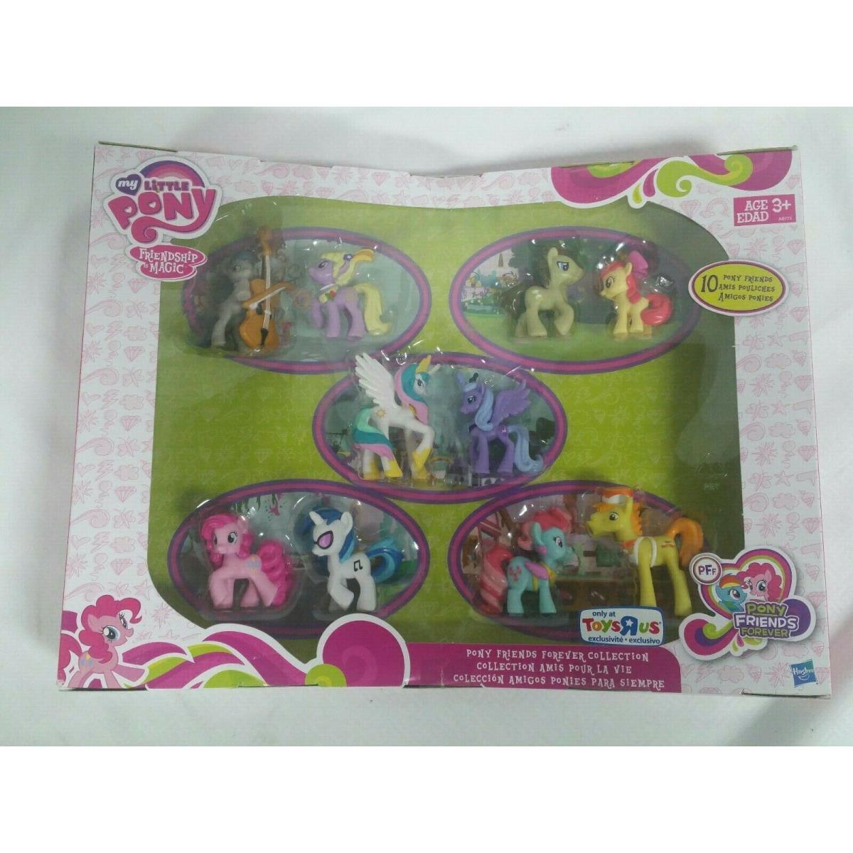 My Little Pony Friendship is Magic Pony Friends Forever Collection 10 Ponies