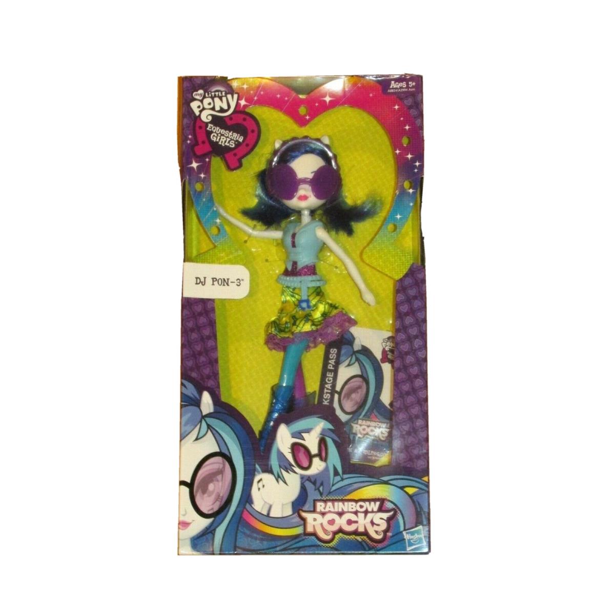 My Little Pony Equestria Girls Rainbow Rocks DJ Pon-3 9 Doll Figure