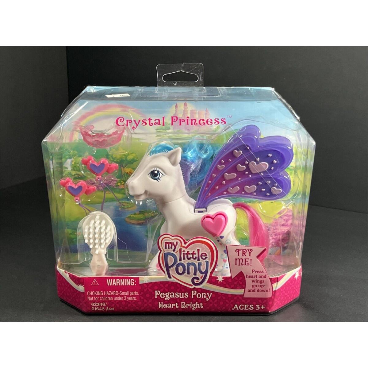 My Little Pony Pegasus Heart Bright Crystal Princess G3 Mlp Pegasus 2006