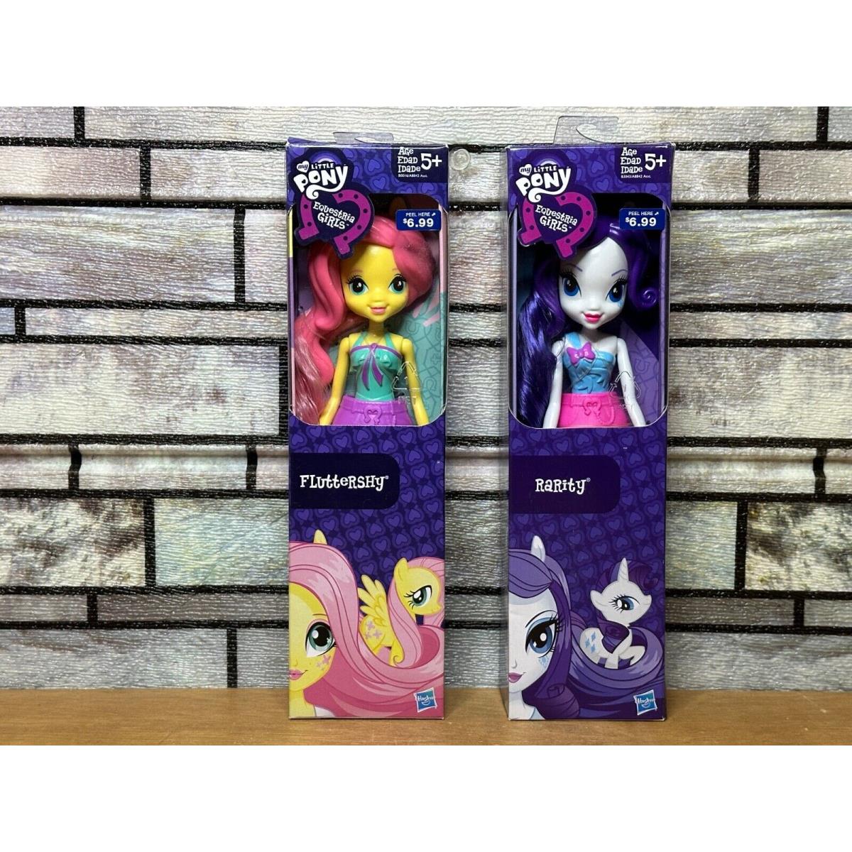 My Little Pony Equestria Girls Fluttershy Rarity 9 Doll We Ship Daily Usps