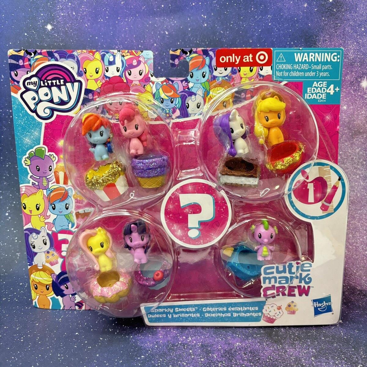 My Little Pony Cutie Mark Crew Sparkly Sweets Set- Target Exclusive