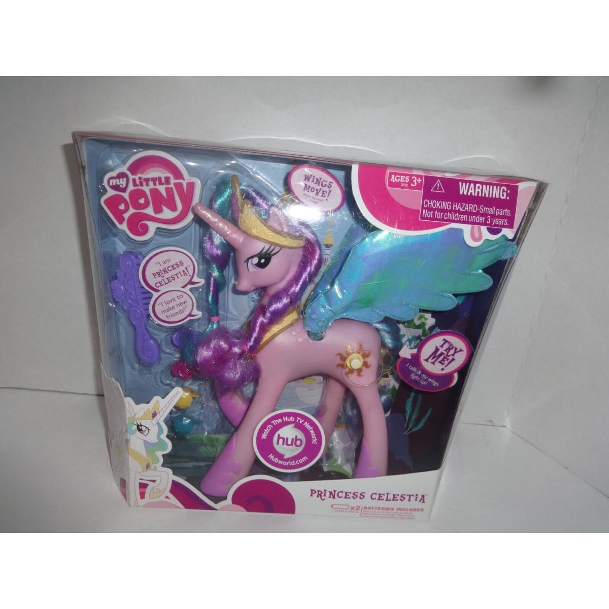 My Little Pony Friendship is Magic Princess Celestia Pink Talking Singing G4