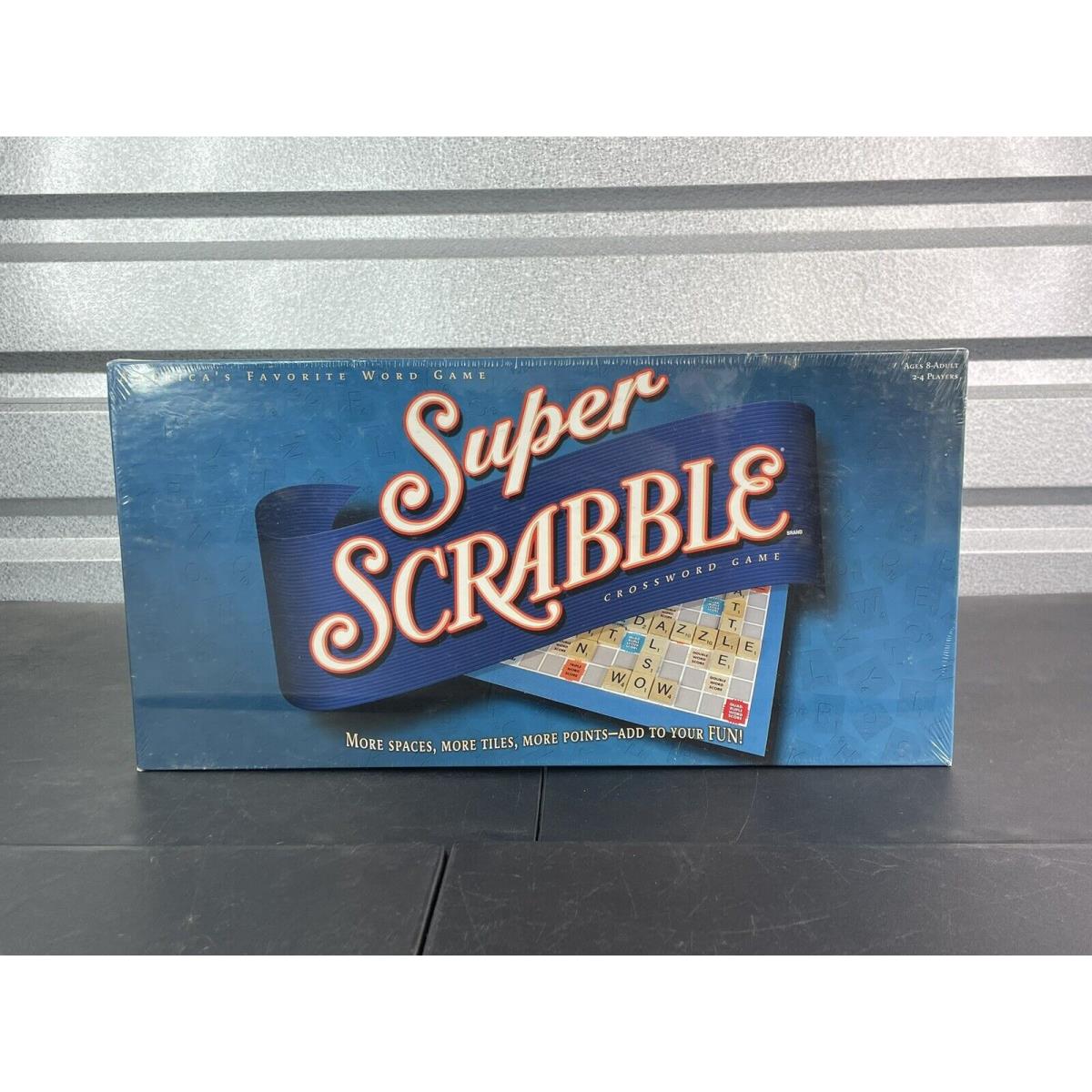 Super Scrabble Board Game 2004 More Spaces More Tiles Larger Board