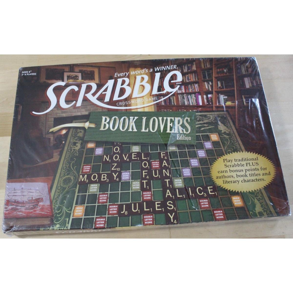 Damaged/new/sealed Box Scrabble Book Lovers Edition 2011