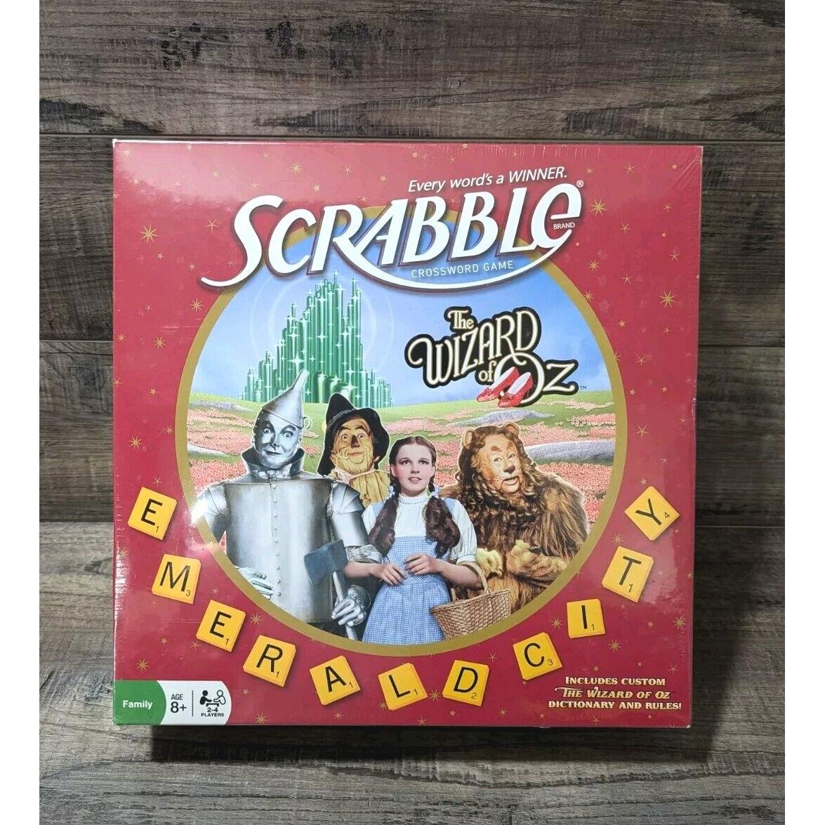 Scrabble Wizard Of Oz Edition 2009 Fundex Games Hasbro New/