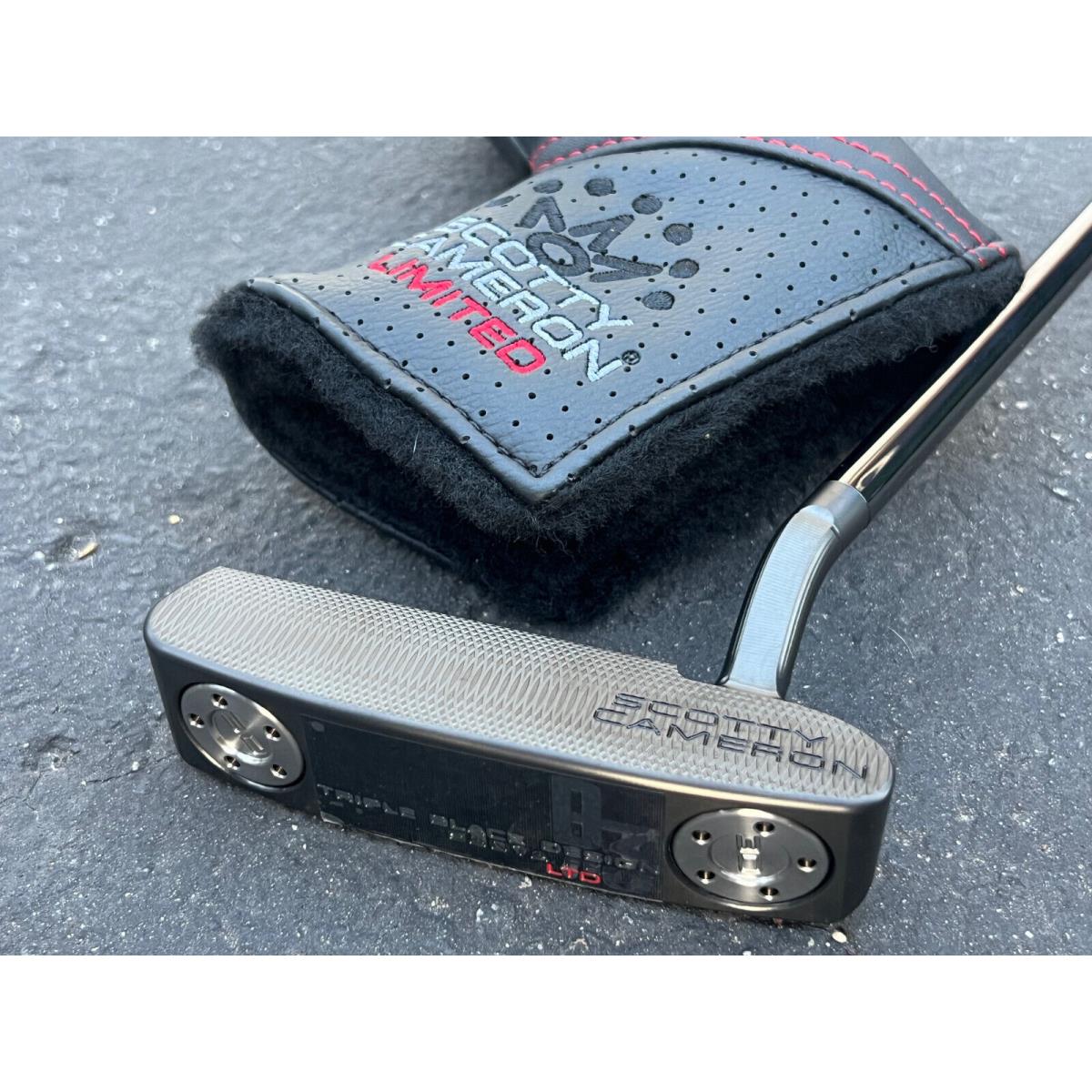 Scotty Cameron 2024 B3 Triple Black Limited Santa Fe Putter RH 35