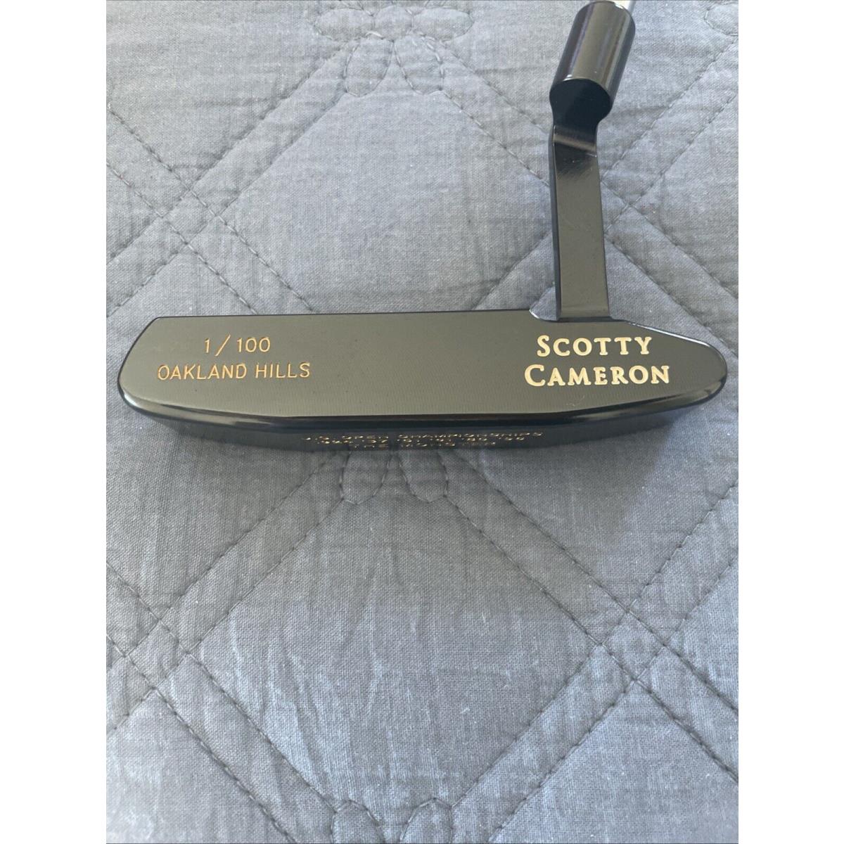 Scotty Cameron 35 RH Oakland Hills Newport Putter 1 of 100 Made 1996 Brandvnew