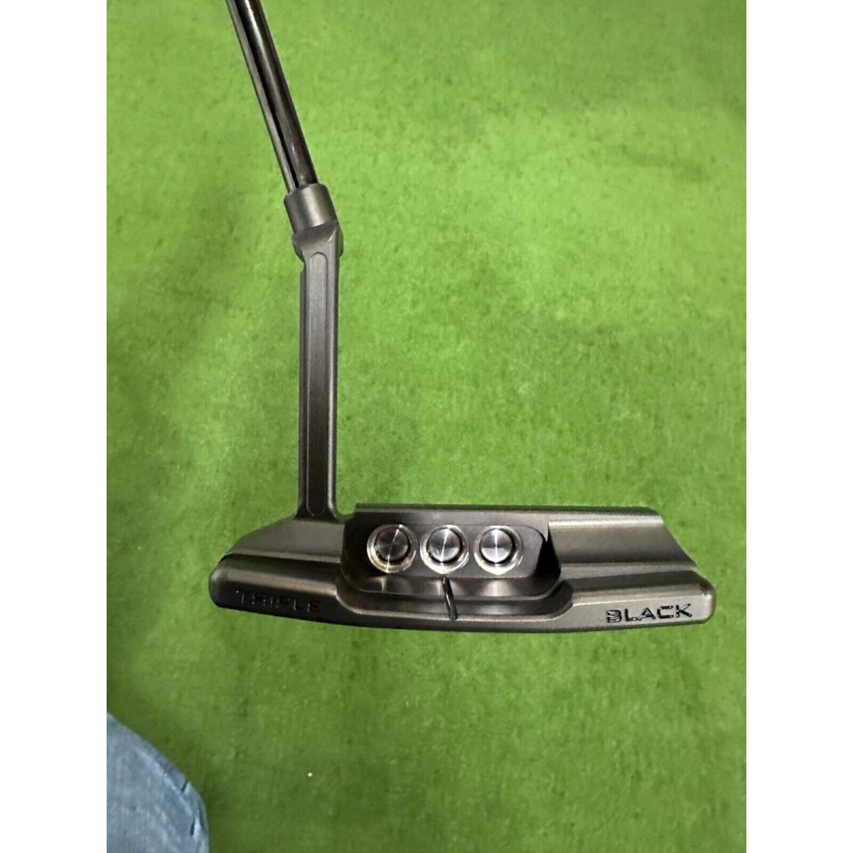 Scotty Cameron B3 Triple Black Limited Edition-newport 2 Long Neck-34 Inch