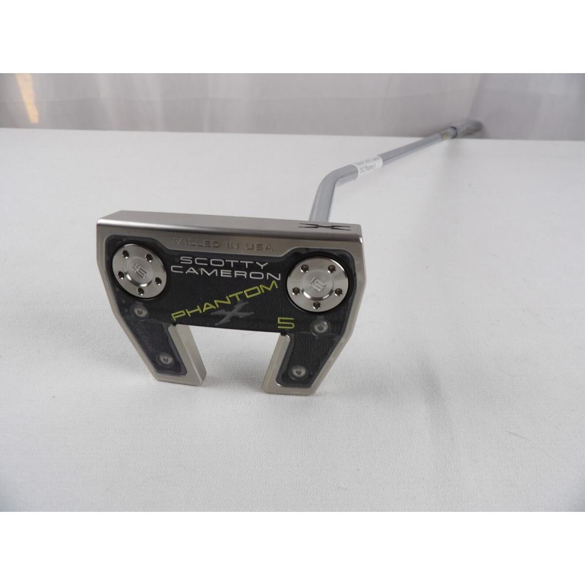 Scotty Cameron 2021 Phantom X 5 34 Pistolero Plus Grip