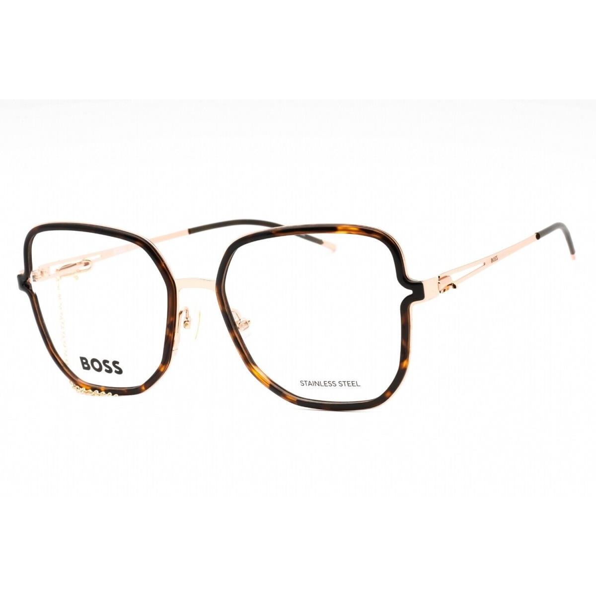 Hugo Boss HB1394-06J-55 Eyeglasses Size 55mm 17mm 140mm Goldhavana Women