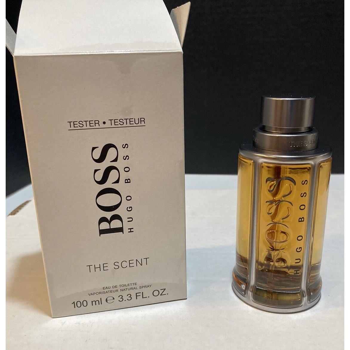 Hugo Boss The Scent 3.3 oz /100 ml Eau de Toilette Spray in Tester Box