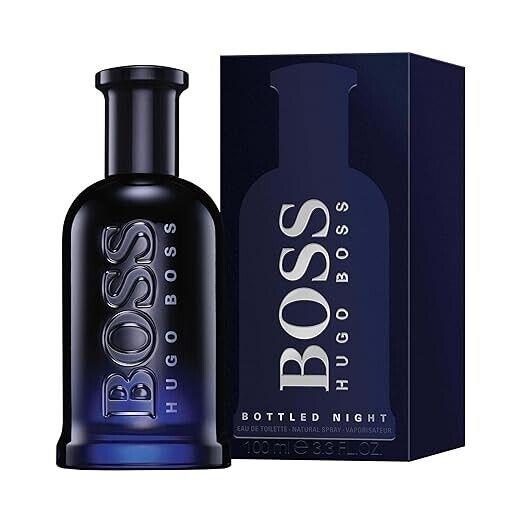 Boss Bottled Night BY Hugo Boss Eau DE Toilette Spray 3.3 OZ