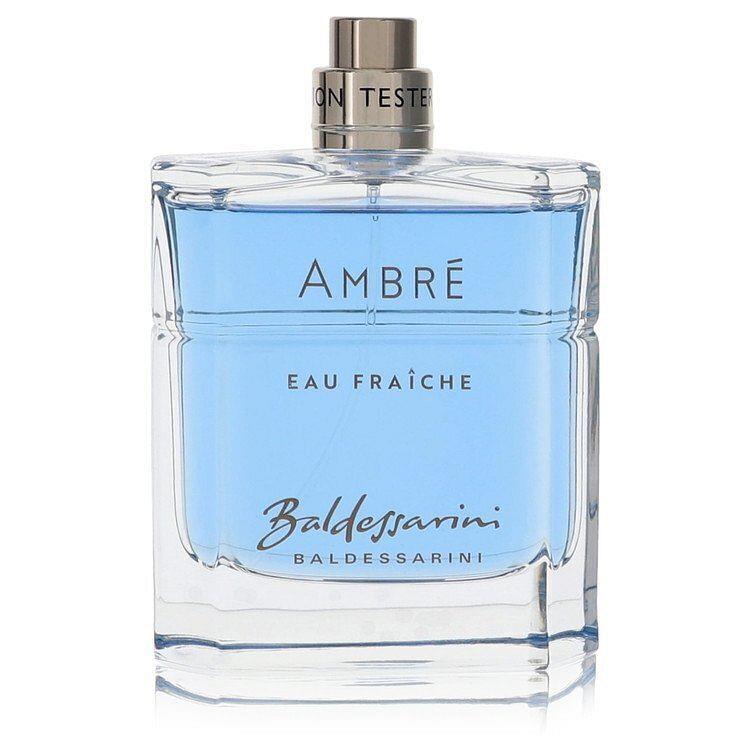 Baldessarini Ambre Eau Fraiche by Hugo Boss Eau De Toilette Spray Tester 3 oz