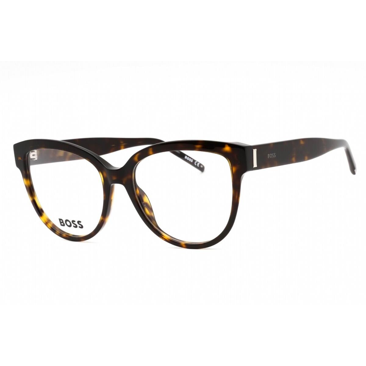 Hugo Boss HB1387-086-55 Eyeglasses Size 55mm 17mm 145mm Havana Women