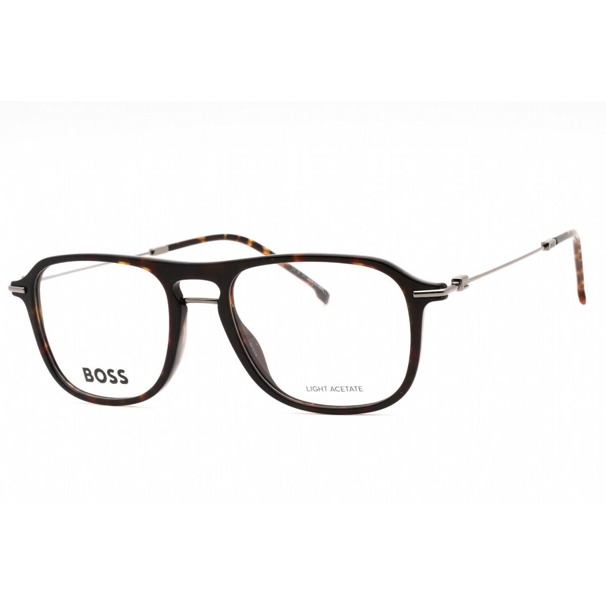 Hugo Boss HB1482-4HU-52 Eyeglasses Size 52mm 18mm 145mm Havana Men