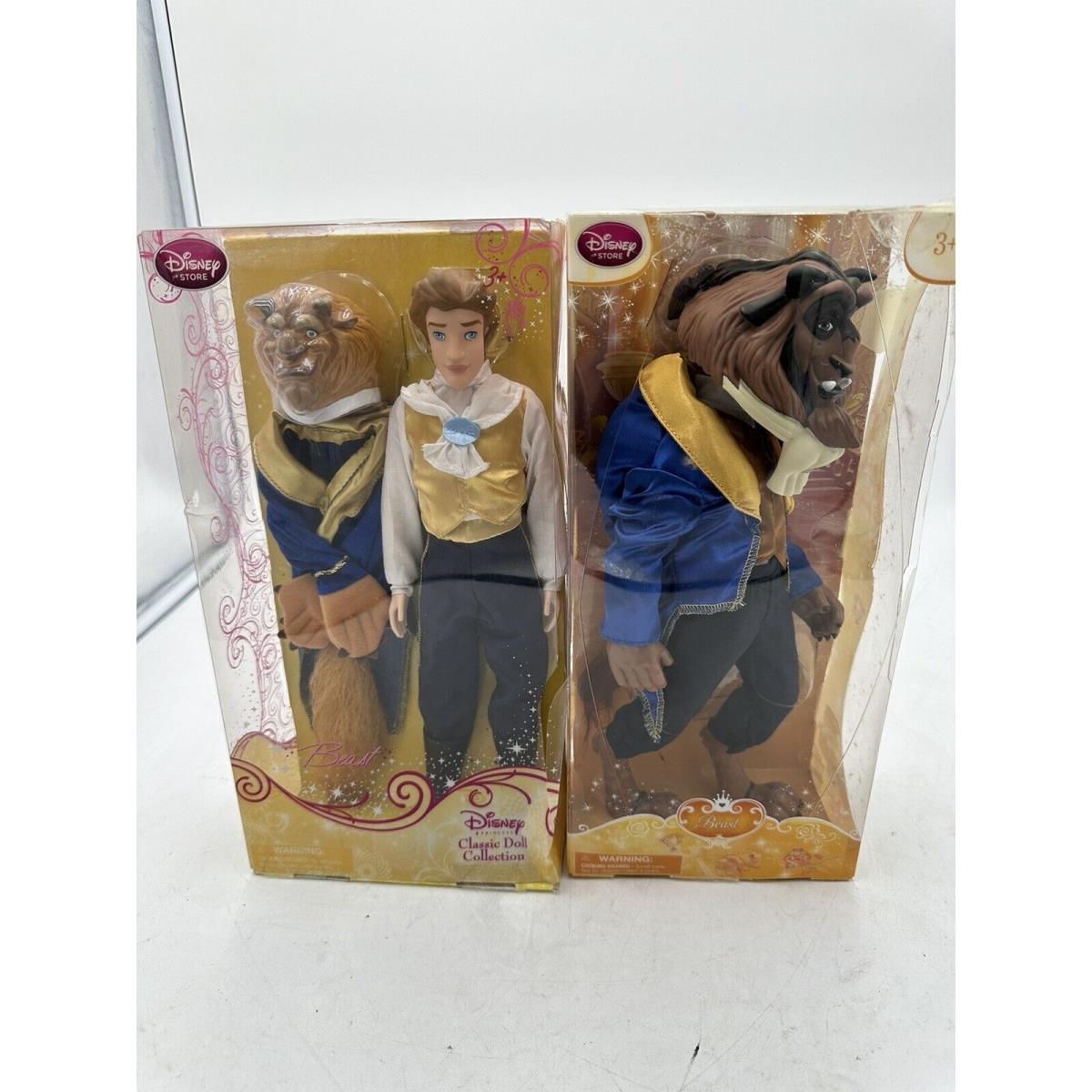 2016 Disney Store Classic Princess Beast Doll 12 Beauty and The Beast Box Damag