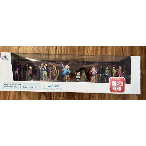 Disney Ralph Breaks The Internet Mega 4 Figure Set W/15 Different Princesses