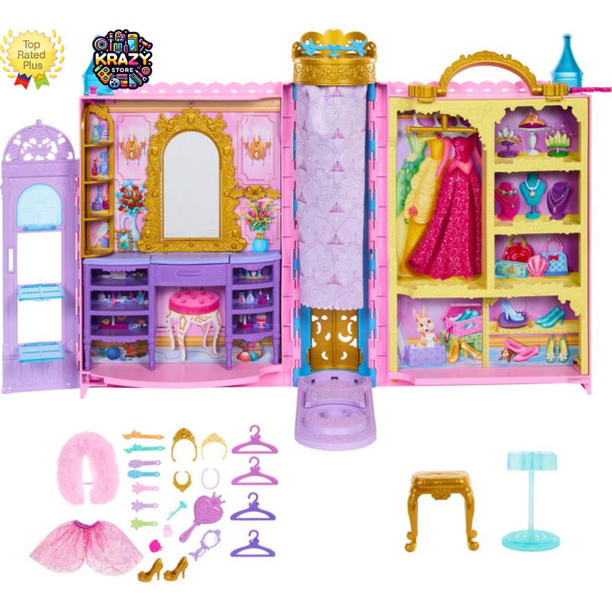 Disney Princess Ball Closet Playset with Fashions Accessories