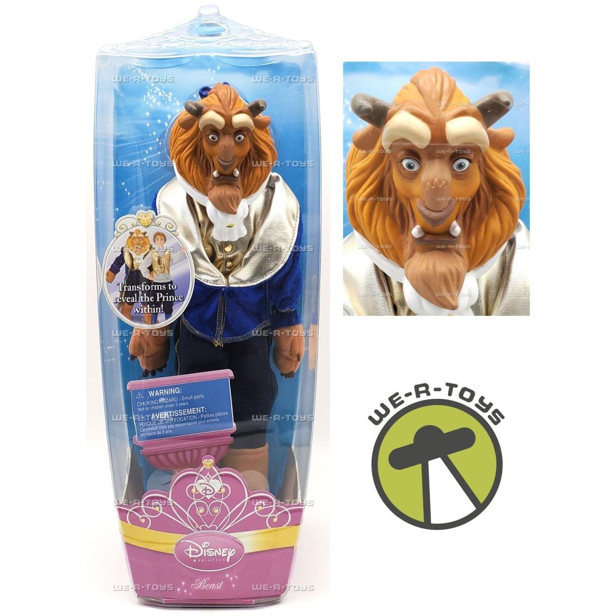 Disney Princess Beauty and The Beast Transforming Beast Doll Nrfp