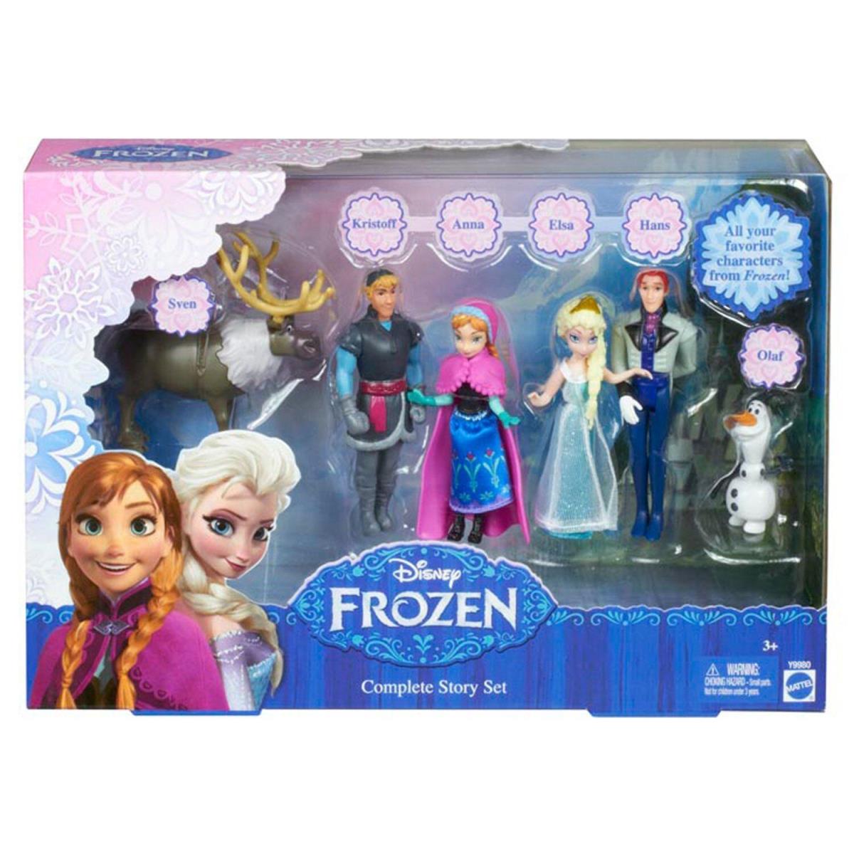 Frozen Disney Princess Complete Story Small Doll Playset