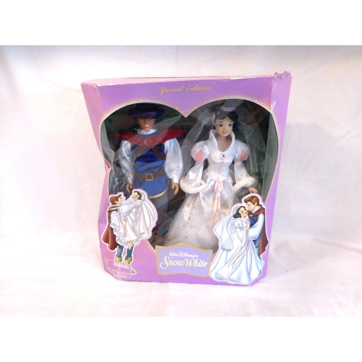 Disney Snow White and Prince Wedding Gift Set Special Edition 2005