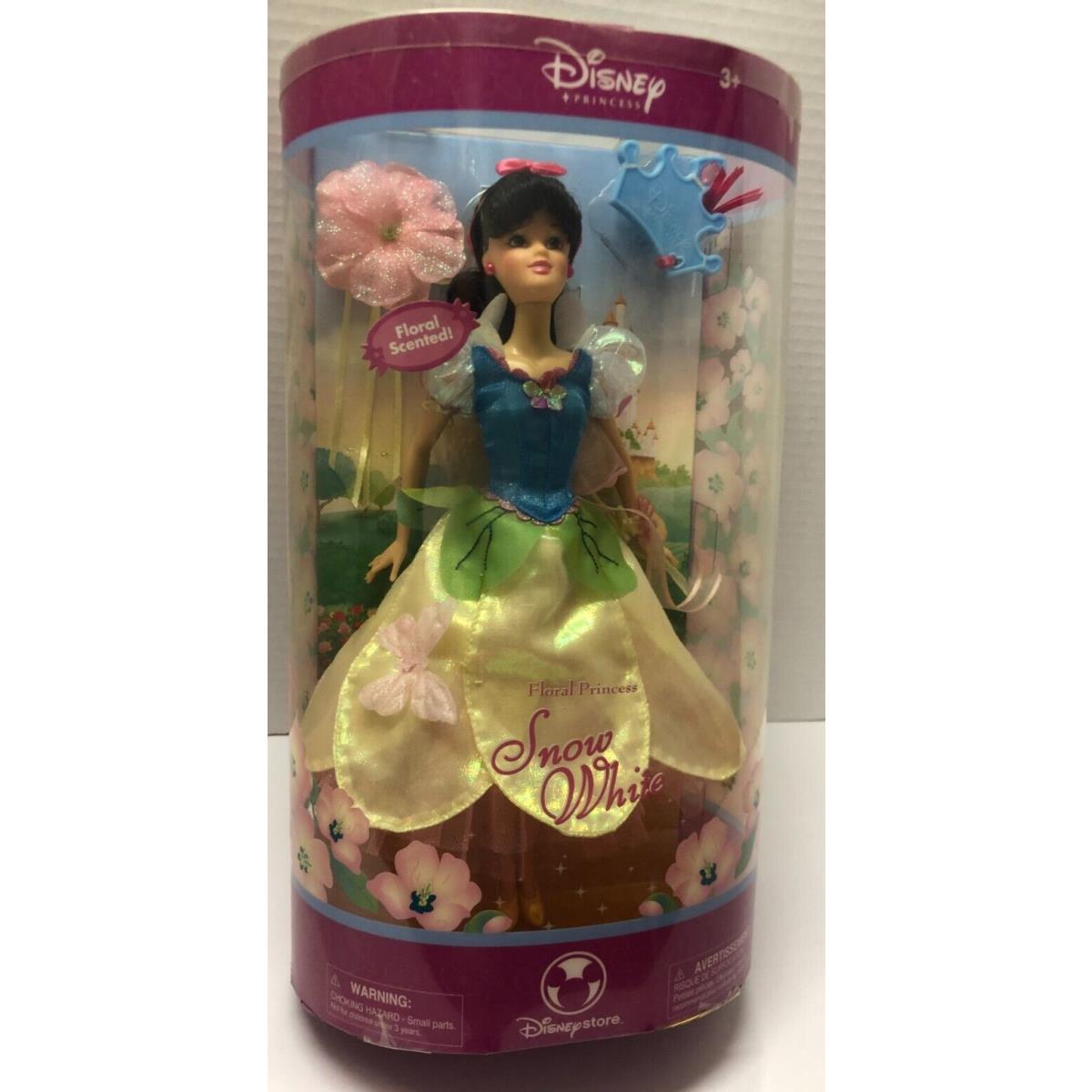 Disney Store Floral Princess Collection Snow White Floral Scented Doll