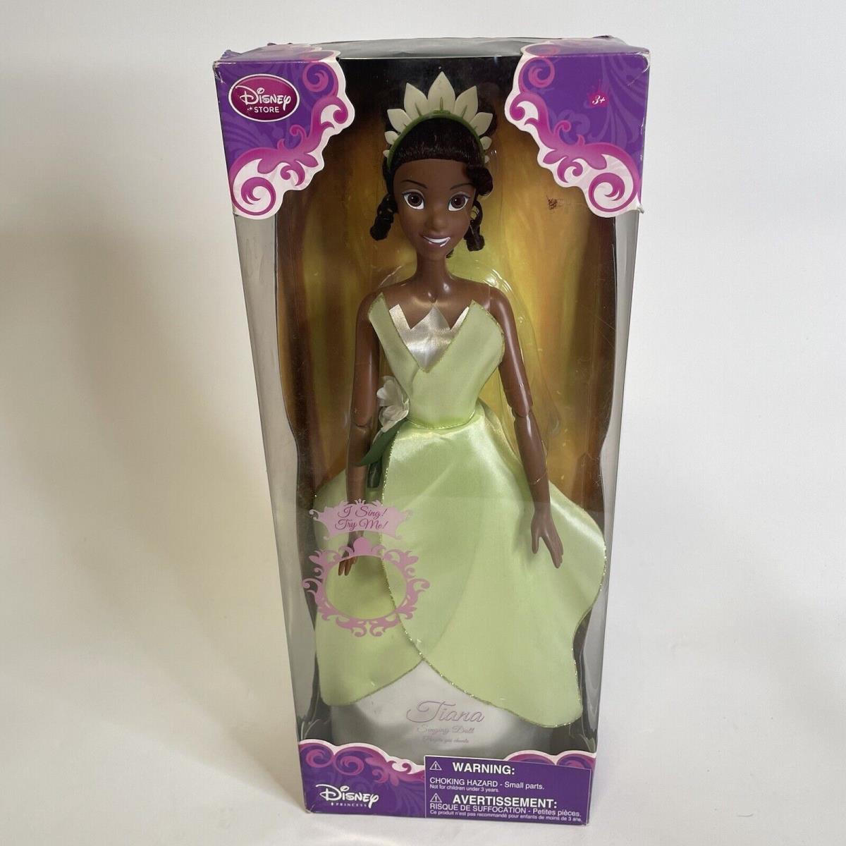 Disney Princess and The Frog Tiana Singing 17 Doll